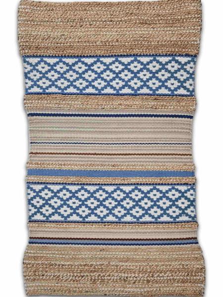  green wool and viscose hand tufted Rug